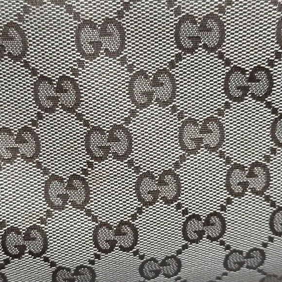 Authentic Gucci Brown Canvas Tote Bag mn391-021726